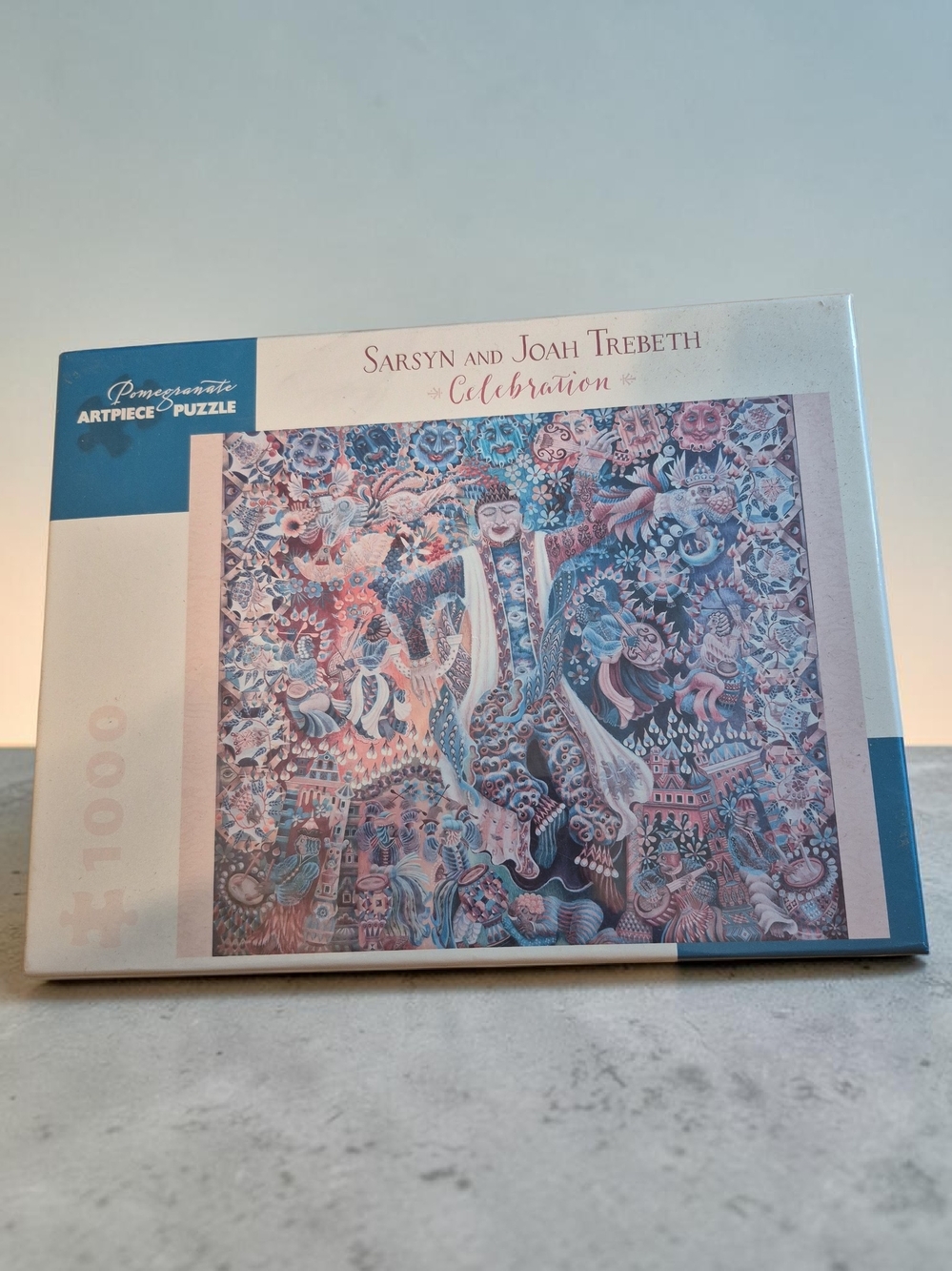 Pomegranate Sarsyn and Joah Trebeth Celebration 1000 Piece Art Puzzle